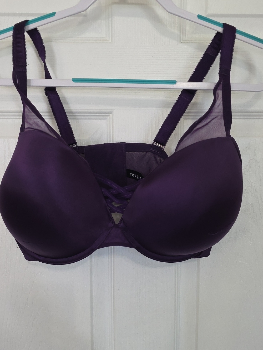 torrid Deep Purple Mesh Push-Up Bra